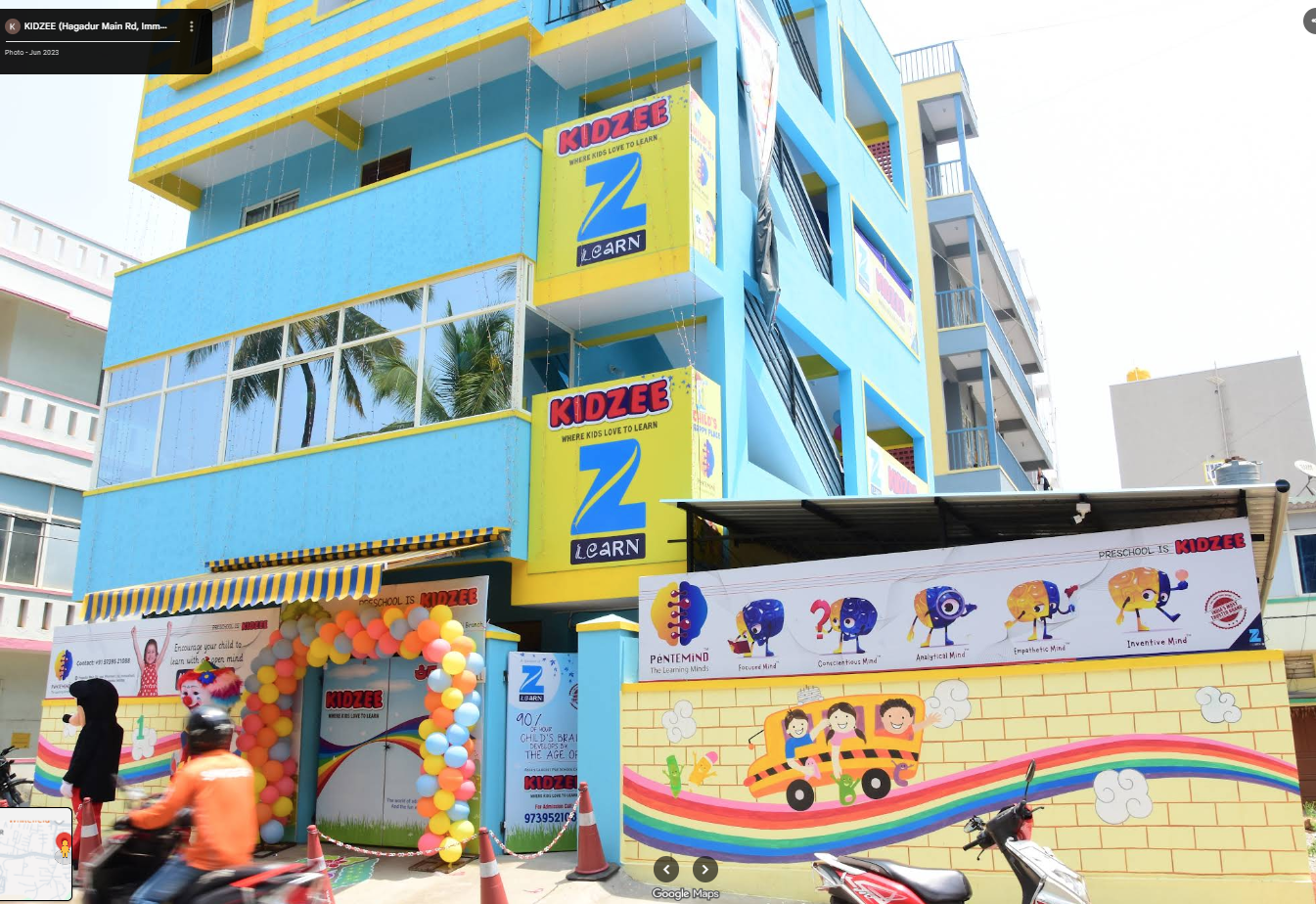 Kidzee School Front